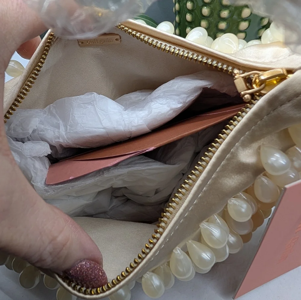 Cult Gaia NWT Ivory Gia Shoulder Bag - Picture 7 of 8